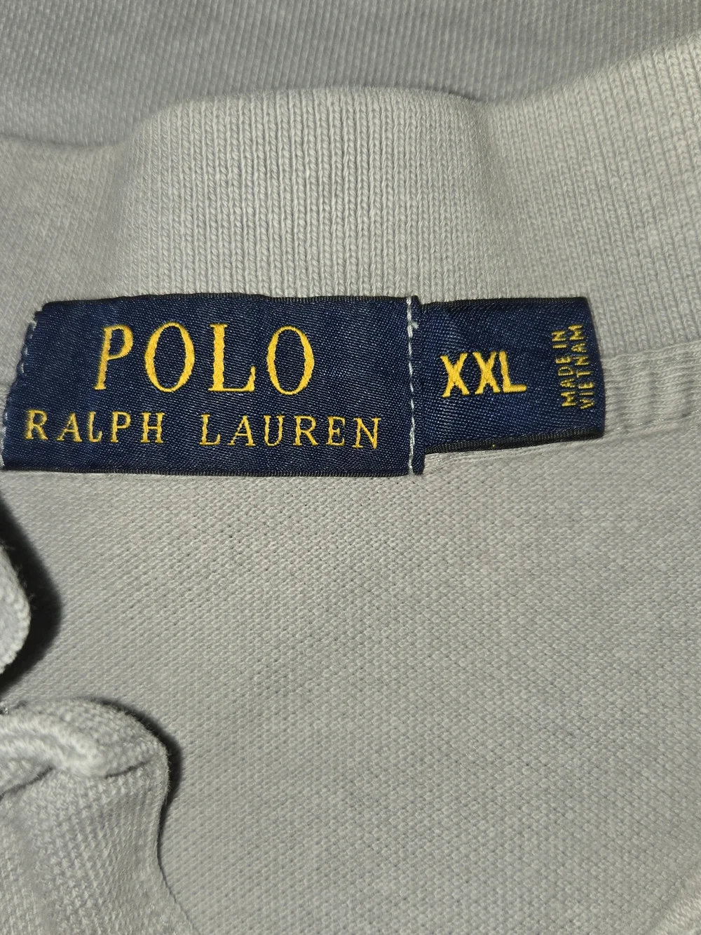 Polo by Ralph Lauren Pale Gray‎ Short-Sleeve Polo with Blue Pony